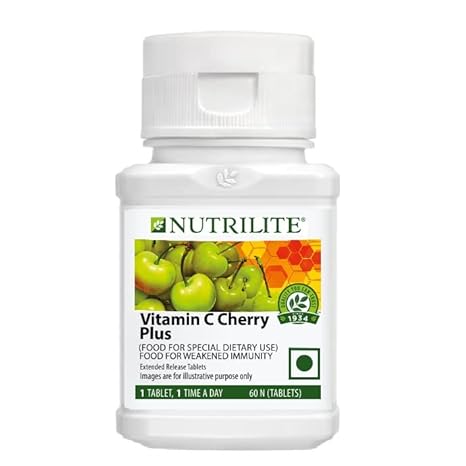 Nutrilite Amway Vitamin C Cherry Plus (PACK OF 1)