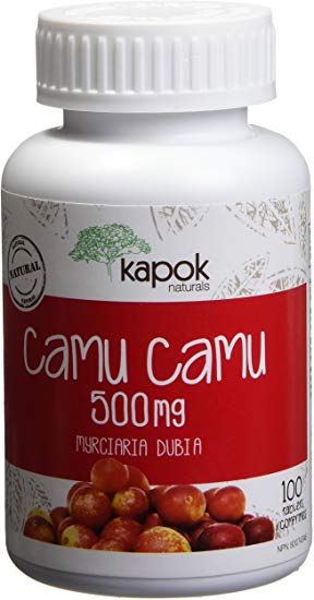 Kapok Naturals Camu Camu - Natural Vitamin C Supplement, 100 Count