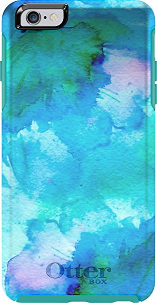 OtterBox SYMMETRY SERIES Case for iPhone 6 Plus/6s Plus (5.5" Version) - Retail Packaging - FLORAL POND (TEAL/W FLORAL POND)