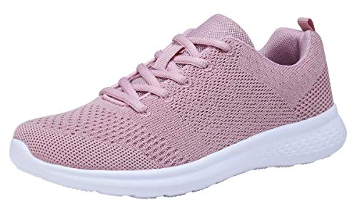 Umbale Women's Casual Flyknit Sneakers Breathable Sport Shoes