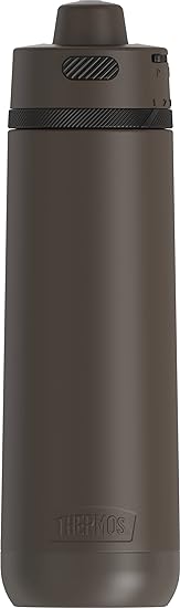 ALTA Series by THERMOS Stainless Steel Hydration Bottle, 24 Ounce, Espresso Black