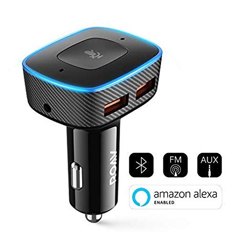 Roav Viva Pro, by Anker, Alexa-Enabled 2-Port USB Car Charger for in-Car Navigation, Hands-Free Calling and Music Streaming. iPhone Users: Update to The Latest iOS (11.3)