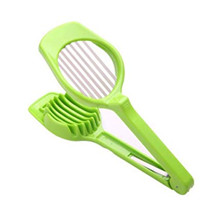 Generic Kitchen Tool Egg Cutter Slicer Chopper Stainless Steel Green