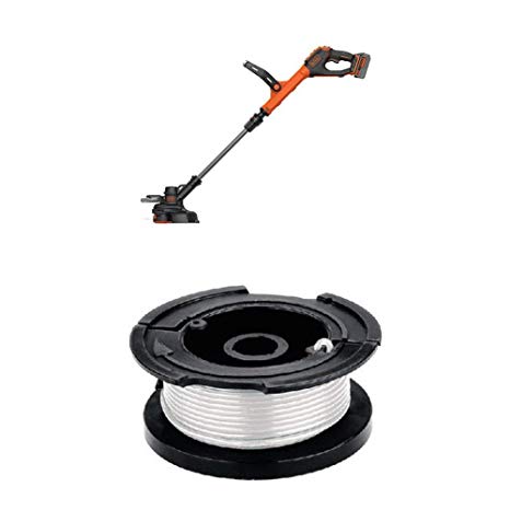 BLACK DECKER LSTE523 20V MAX Lithium POWERCOMMAND Easy Feed String Trimmer/Edger and 30-ft spool