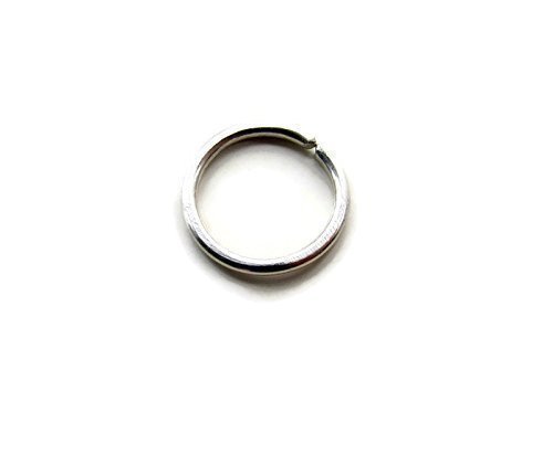 Single Nickel Free Silver Small Hoop Earring Cartilage Ring for Sensitive Ear 18Gauge One Piece