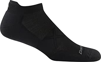 Darn Tough Vertex No Show Tab Ultralight Sock - Men's Black Medium