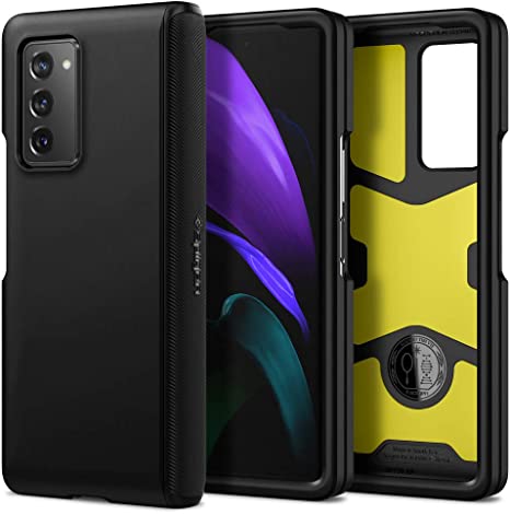 Spigen Slim Armor Pro Designed for Samsung Galaxy Z Fold 2 Case (2020) - Black