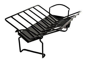 Charcoal Companion CC3093 Non-Stick Roasting Rack with Juice Reservoir