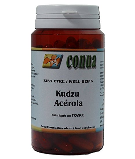 Kudzu   Acerola 120 capsule : Effective reduction of addiction to alcohol and nicotine detox