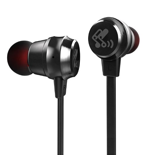 Soundpeats M20 35mm In-ear Earphones Headphones with Microphone black