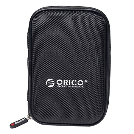 ORICO 2.5 inch Portable External Hard Drive Protection Bag Dual Buffer Layer HDD Protector Case Black