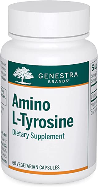 Genestra Brands Amino L-Tyrosine | Support for Dopamine and Norepinephrine Production | 60 Capsules