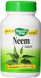 Natures Way Neem Leaves 475 mg 100  Capsules