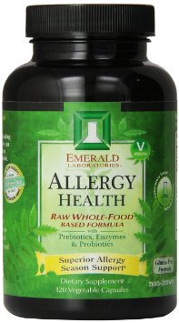 Emerald Laboratories Allergy Health Veg-Capsules, 120 Count