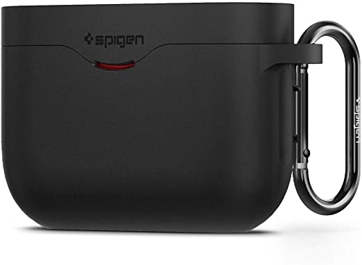 Spigen Silicone Fit Designed for Sony WF-1000XM3 Case Cover - Black