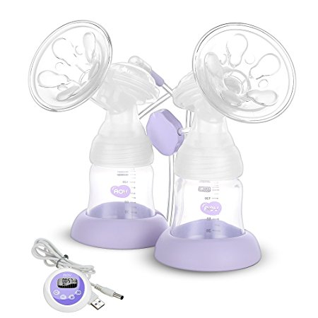 Hootech Double Electric Breast Pump Advanced Breastfeeding Pumps Dual Control with Pacifier