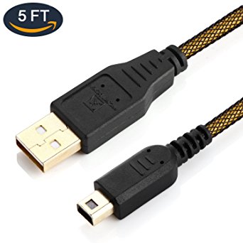 Nintendo 3DS XL Cable, APPHOME 1.5M/5ft High Speed Premium USB Data Sync Power Charger Charging Cable For Nintendo 3DS / 3DS XL / DSi / DSi XL / 2DS LL