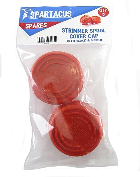 Spartacus 2x String Trimmer Strimmer Spool Cap Fits Black & Decker GL7033