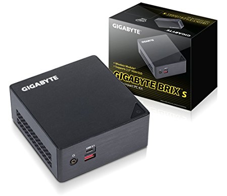 Gigabyte Mini PC Barebone Intel Core i3-6100U 2.3GHz Intel Graphic 520 GB-BSi3HAL-6100