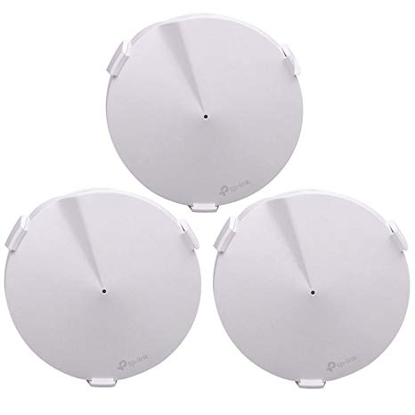 Wall Mount Holder for TP-Link Deco M5 Whole Home Mesh WiFi System, Sturdy Wall Mount Bracket Ceiling for TP-Link Home WiFi by Koroao (3-Pack)