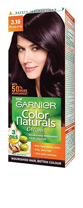 Garnier Color Naturals Shade 3.16 Burgundy, 70ml   40g