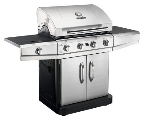 Char-Broil Classic 4-Burner Gas Grill, Cabinet