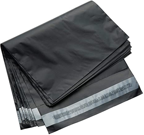 Poly Mailers 10x13inch 100pcs Custom Mailers Black Shipping Envelopes Self Sealing Envelopes Shipping Bags Waterproof Tear Resistance Mailing Bags (10x13)