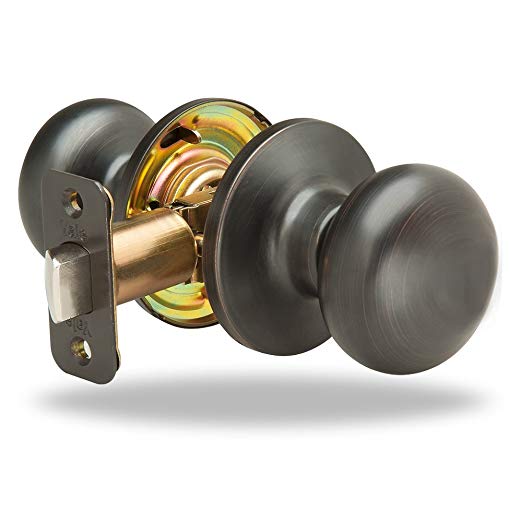 Yale Edge Sinclair Knob in Oil Rubbed Bronze - Passage