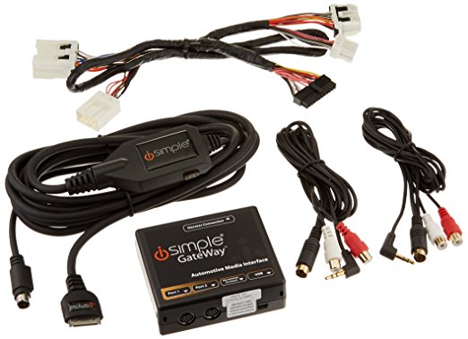 iSimple ISNI571 Gateway Automotive Audio Input Interface Kit for 2004-10 Select Nissan Vehicles