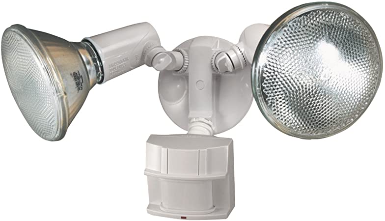 HZ-5411-WH Heavy Duty Motion Sensor Security Light, White