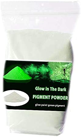 Glow in The Dark Pigment Powder, Glow Paint Green Pigment Powder, 100gr (Green)