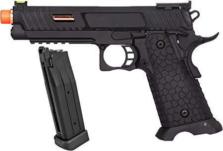 Metal Slide KLI 1911 Hi-Capa Baba Yaga Gas Blowback Airsoft Pistol (Green Gas/CO2)