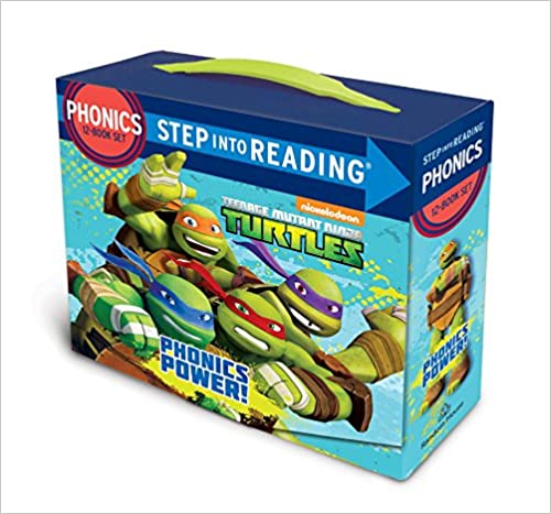 Phonics Power! (Teenage Mutant Ninja Turtles): 12 Step into Reading Books