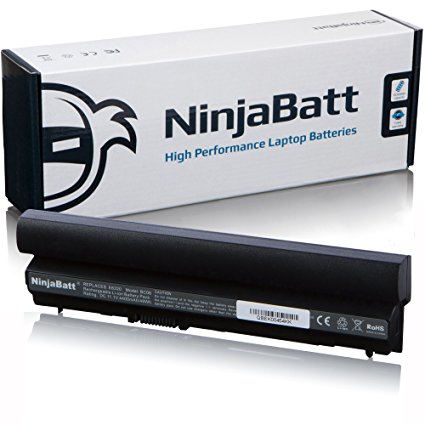 NinjaBatt Laptop Battery for Dell Latitude E6220 E6230 E6320 E6330 RFJMW 312-1381 FRR0G 7FF1K Y61CV 312-1446 312-1242 312-1241 K4CP5 J79X4 FN3PT 451-11980 TPHRG R8R6F FHHVX KFHT8 451-11703