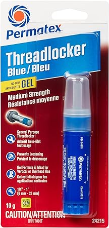 Permatex Threadlocker Blue Gel 10 Gram