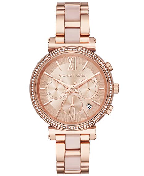 Michael Kors Analog Rose Gold Dial Women's Watch - MK6560