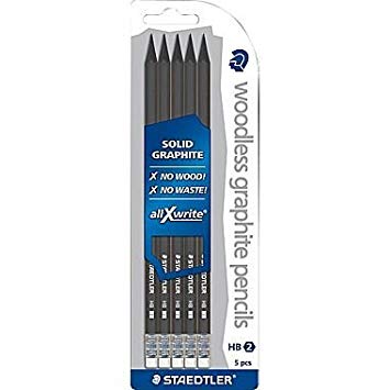 Staedtler allXWrite HB Woodless Graphite Pencils, 5/Pack