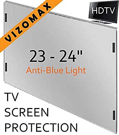 23-24 inch Anti-Blue Light Vizomax Filter Computer Monitor/TV Screen Protector for LCD, LED & OLED HDTV