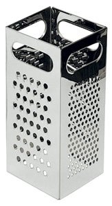 NEW, Four (4) Side Stainless Steel Box Grater, Cheese Grater, Vegetable Grater, Slicer, Commercial Quality