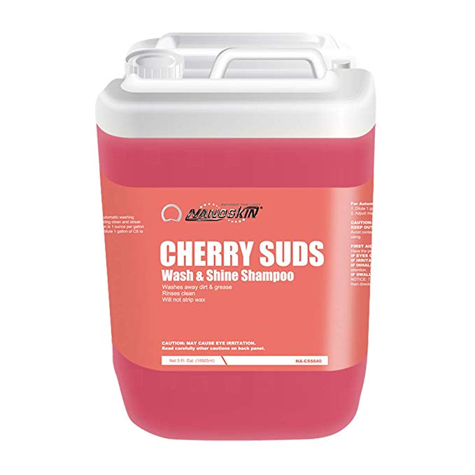 Nanoskin (NA-CSS640) Cherry Suds Wash & Shine Shampoo - 5 Gallon