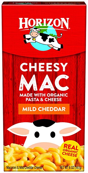 Horizon Organic Classic Mac Cheese, Macaroni and Mild Cheddar, 6 Ounce