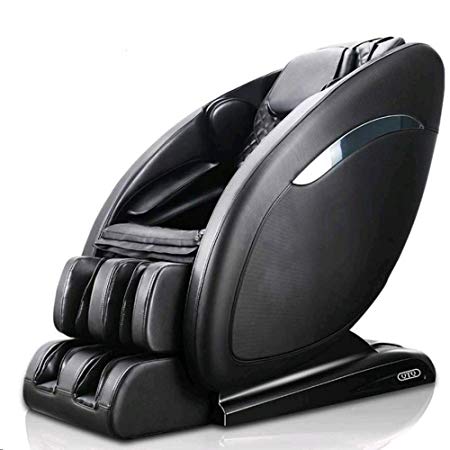 OOTORI SL Massage Chair, Full Body Air Massage, 3-ROW-Footroller, Roller Massage from Neck to hip, Yoga Stretching Function, w/Bluetooth Heating Black