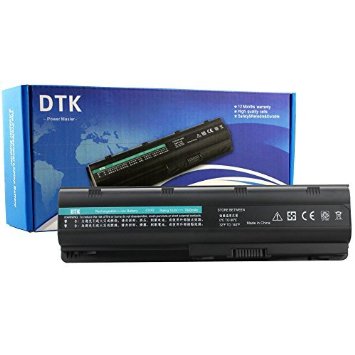 Dtk New High Capacity High Performance Laptop Battery for Hp G32 G42 G42t G56 G62 G72 G4 G6 G6t G7  Hp Presario Cq32 Cq42 Cq43 Cq430 Cq56 Cq62 Cq630 Cq72  Envy 15  Envy17  Hp Pavilion Dm4 Dv3-4000 Dv5-2000 Dv6-3000 Dv6-6000 Dv7-4000 Dv7-6000 Series 2000 430 431 435 436 630 631 635 636 Notebook Pc Fits Mu06 Mu09 593553-001 593554-001 Wd548aa Wd549aa Wd548aa Hstnn-lb0w 636631-001 593550-001 -Upgraded with Higher Quality Samsung Cells Yet Has Same Size and Shape As an OEM Notebook Battery-12 Months Warranty 108v 7800mah 9-cell