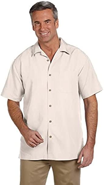 Harriton Barbados Textured Camp Shirt (M560)