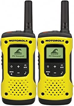 Motorola - Talkie Walkie TLKR T92 H20 - Portée 10Km* - Jaune