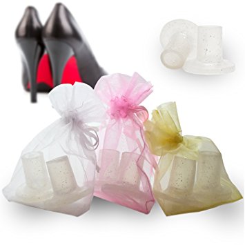 Wowly High Heel Protector for Shoes, Set of 3 (Small, Medium and Large)