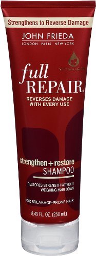 John Frieda Full Repair Strengthen and Restore Shampoo ,8.45 Fluid Ounce (Pack of 3)