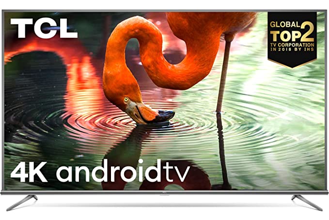 TCL 163.96 cm (65 inches) 4K Ultra HD Smart Certified Android LED TV 65P8E (Black) (2019 Model)
