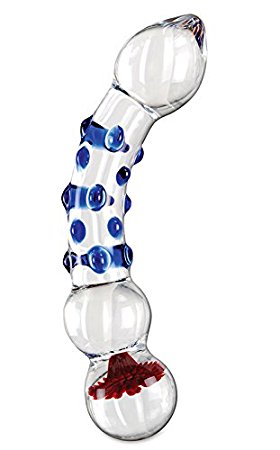 Icicles #18 Hand Blown Glass Massager