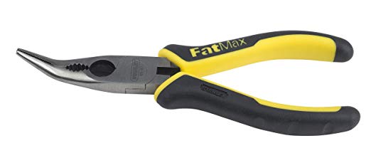 Stanley 89-871 6-Inch Bent Nose Pliers with Cutter